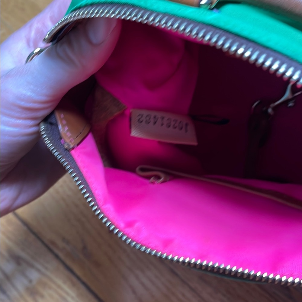 Dooney & Bourke Vibrant Green Satchel - Picture 4 of 10
